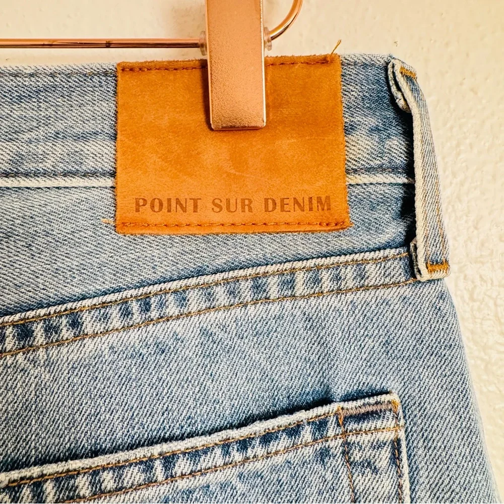 Point Sur Denim High-Rise Straight Jeans - Size 29 - Picture 13 of 15